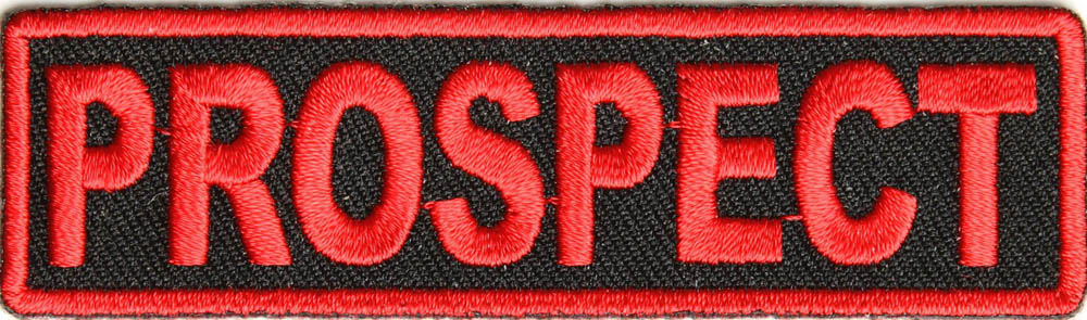 Prospect Patch Red Mc Rank Patches