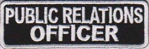 Rank Patches: A Public Relations Officer?