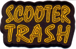 Scooter Riders Can Where Patches Too