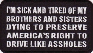 Americas Right To Drive Like Assholes