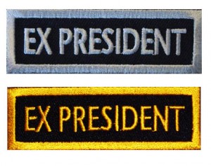 Ex President Patch