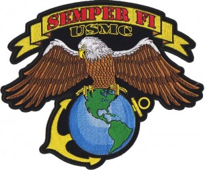 US Marines Black Eagle Patch