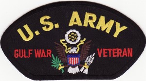 cap us army gulf war veteran Patch