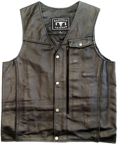 Premium Quality Pistol Pete Leather Vest