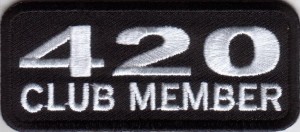 420 club member Patch