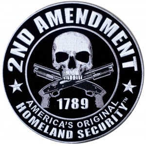 2nd Amendment 1789 Skull Patch