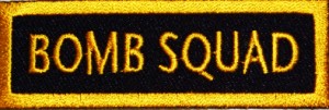 Bomb Squad Patch