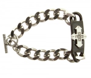 Cross Bracelet with crystals