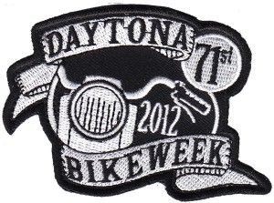 Daytona Bike Week 2012 Patch