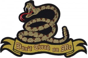 Dont Tread on Me Snake Patch