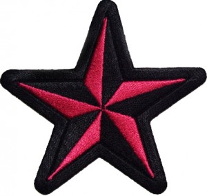 Pink Star Patch