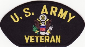 army veteran Patch