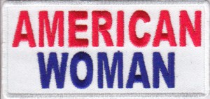 American Woman Patch