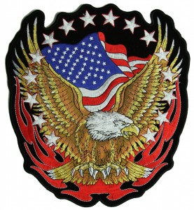 Eagle with Stars Patch