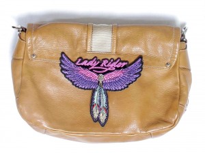 lady-rider-patch-for-leather-purse