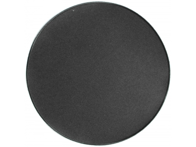 Black 10 Inch Round Blank Patch | Embroidered Patches