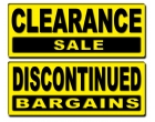 Clearance Sale