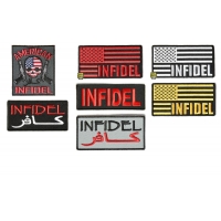 Infidel Patches Set Of 7 | Embroidered Patches