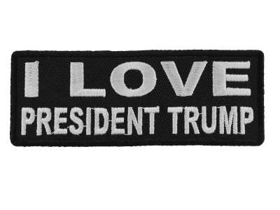 I Love President Trump Patch