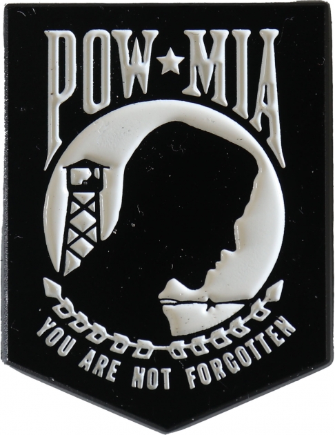 The New POW MIA Pin just turned out top notch