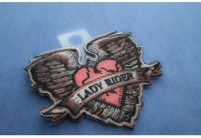 Lady Rider Patches for Biker Girls