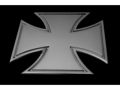 Maltese Cross Biker Pin