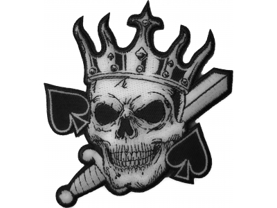 Spades Skull King Patch