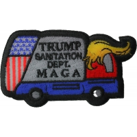 Trump MAGA Sanitation Department Patch