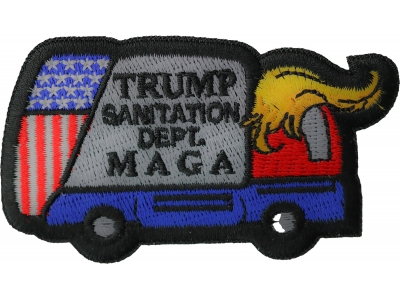 Trump MAGA Sanitation Department Patch