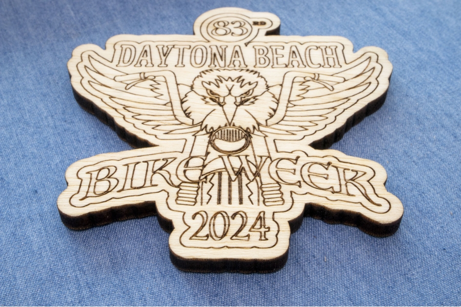 Daytona Bike Week 2024 Souvenirs Are Now Available   Daytona Bike Week 2024 Souvenir Coaster C1002 3 945x630 