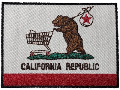 Homeless California Flag Patch