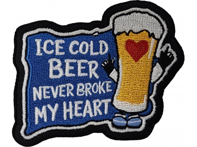 Ice Cod Beer Never Broke My Heart Patch