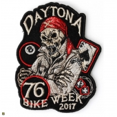 Daytona Biketoberfest Wolf Patch | Biker Patches -TheCheapPlace