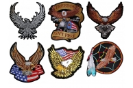 Eagle Patches for Bikers