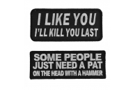 Funny Sarcastic Patches