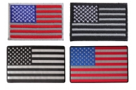 Reflective Flag Patches