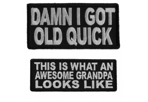 Shop Grandma Grandpa Old Folks Patches