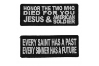 Christian Saying Patches