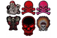 Colorful Skull Patches