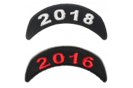 Year Rocker Patches