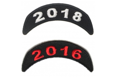 Year Rocker Patches