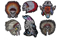 Indian Skull Patches