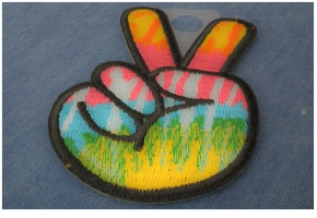 Shop Embroidered Peace Sign Patches & Peace Patches