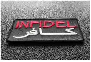 Infidel Patches in Arabic | Embroidered