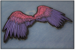 Shop Embroidered Angel Wing Patches