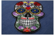 Sugar Skull Patches