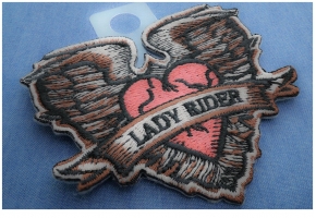 Lady Rider Patches for Biker Girls