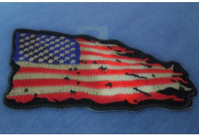 Iron on Embroidered Flag Patches