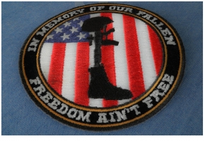 Patriotic Military Patches