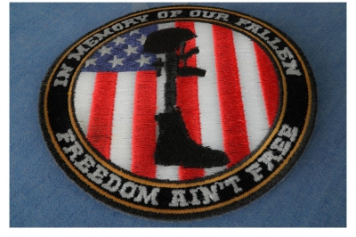 Patriotic Military Patches